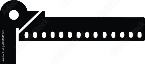 carpenter s measuring tape silhouette