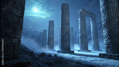 ruins of ancient temple