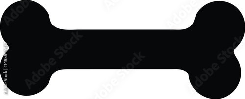 dog bone silhouette