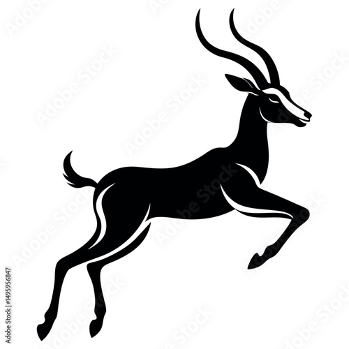 Gazelle Silhouette
