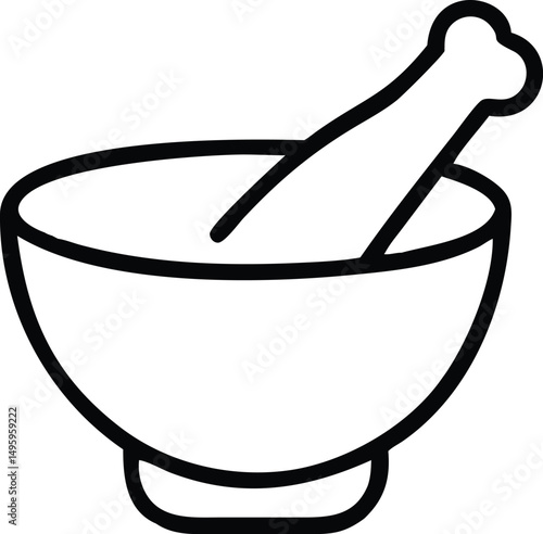 Mortar and Pestle Icon
