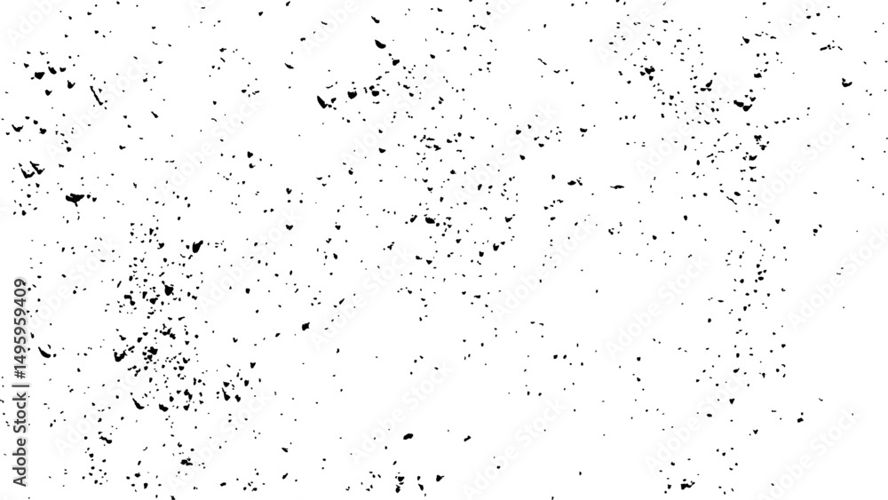 Vector black spots of paint and dust on isolated white background. Vector black spots of paint and dust on isolated white background.