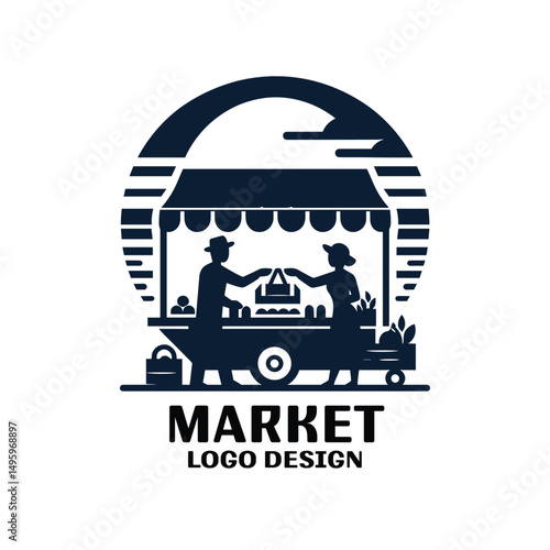 Market Vector Logo Design
