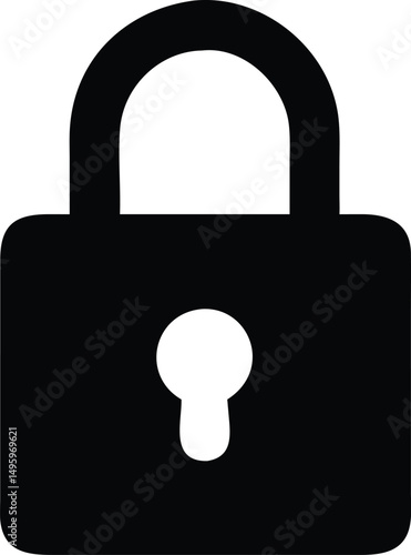 padlock silhouette