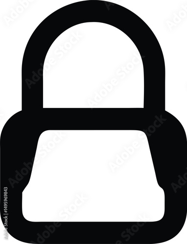 padlock silhouette