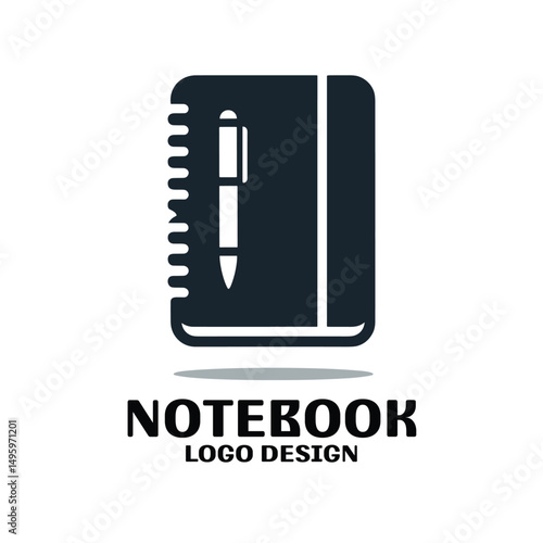 Notebook Vector Logo Design
