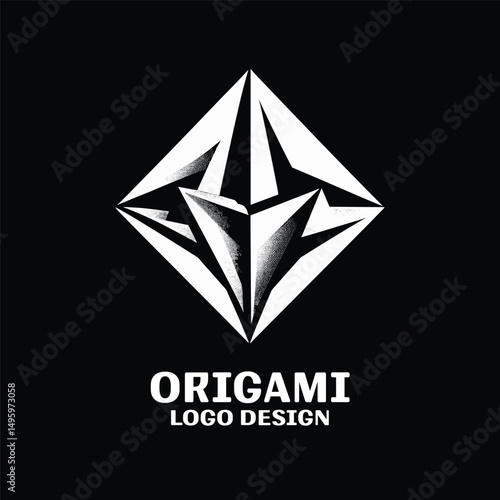 Origami Vector Logo Design