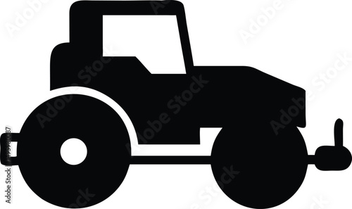 road roller silhouette