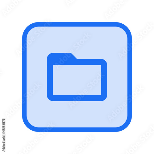 Folder Open Outlined Free Download Folder Open Outlined - GFXLoad
