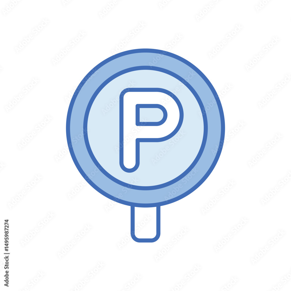 Parking Vector icon Parking Vector icon