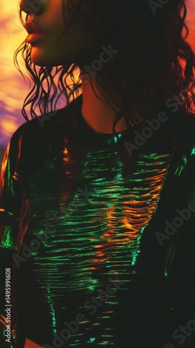 wave shimmer ripple tone glitch background