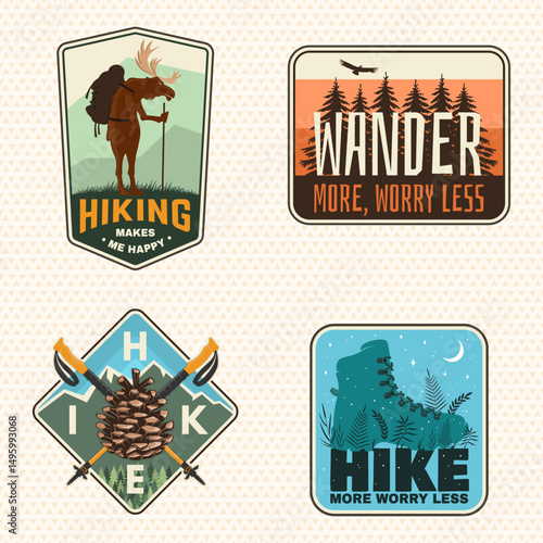 Extreme adventure artwork for poster, sticker with camping quote. Vector. Concept for shirt or logo, print, stamp or tee. Summer camp