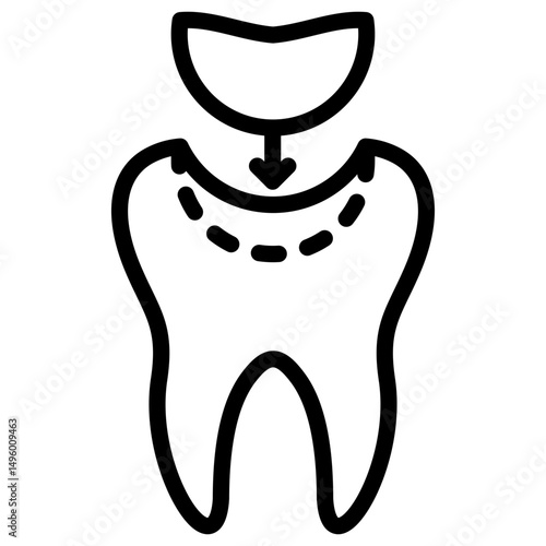 Tooth Filling Icon