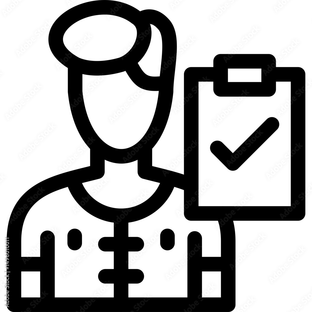 Obraz premium Assign Icon