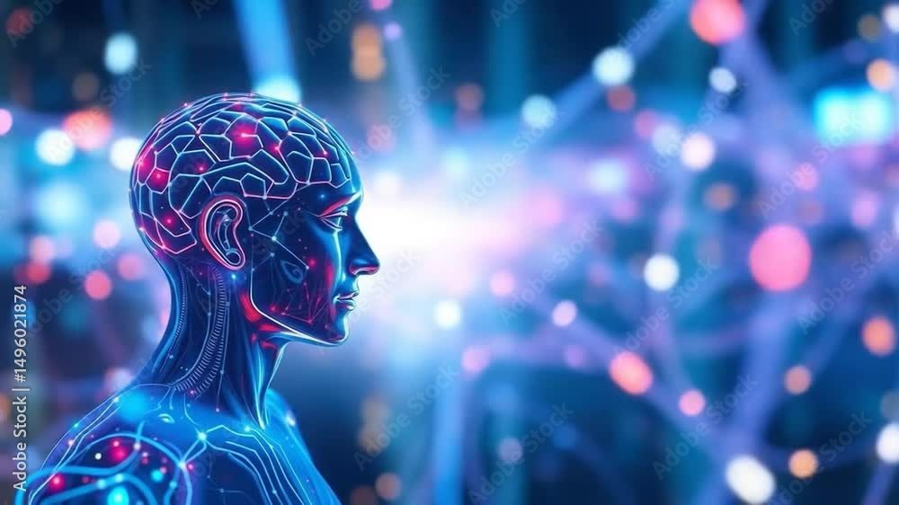 Futuristic Humanoid Interface: Digital Neural Network and Virtual Reality Concepts