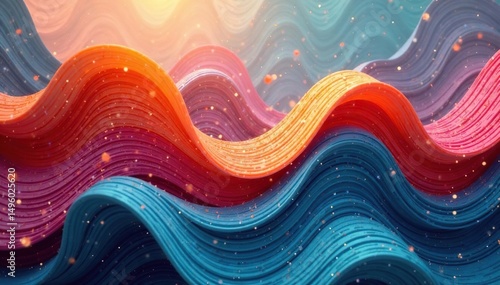 Wallpaper Mural Subtle, organic shapes forming a natural flowing pattern , design, smooth, natural Torontodigital.ca