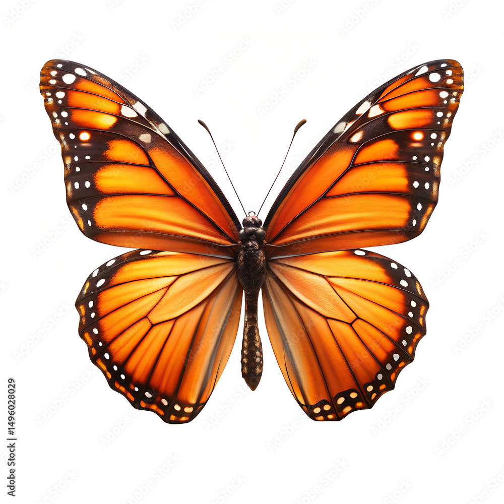 Obraz premium butterfly isolated on white background