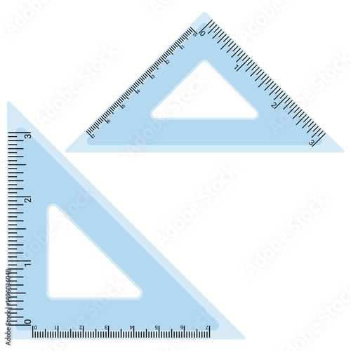 set square, Triangle Ruler set.