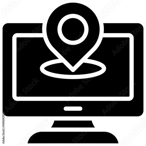 Location Monitor Icon