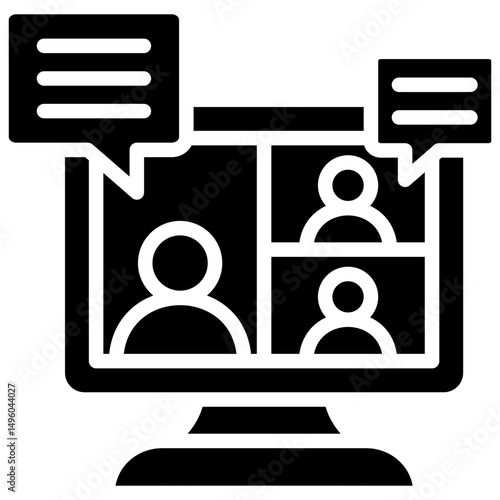 Video Conference Icon