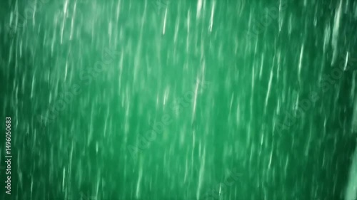 Abstract Green Rain Vertical Motion Background Video