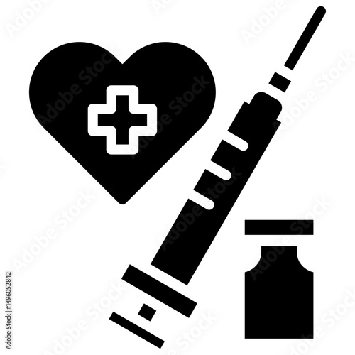 Insulin Syringe Icon