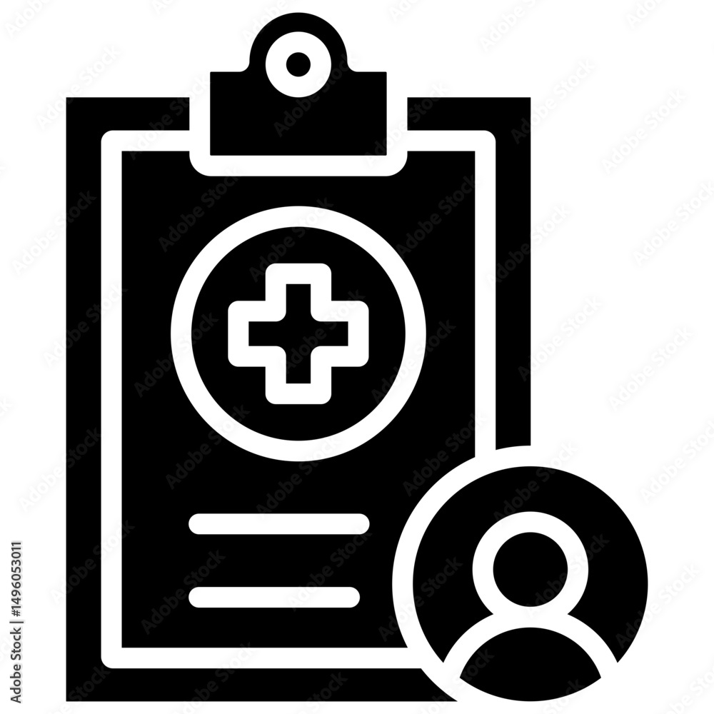 Obraz premium Medical Helpline Icon