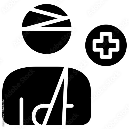 Injured Patient Icon