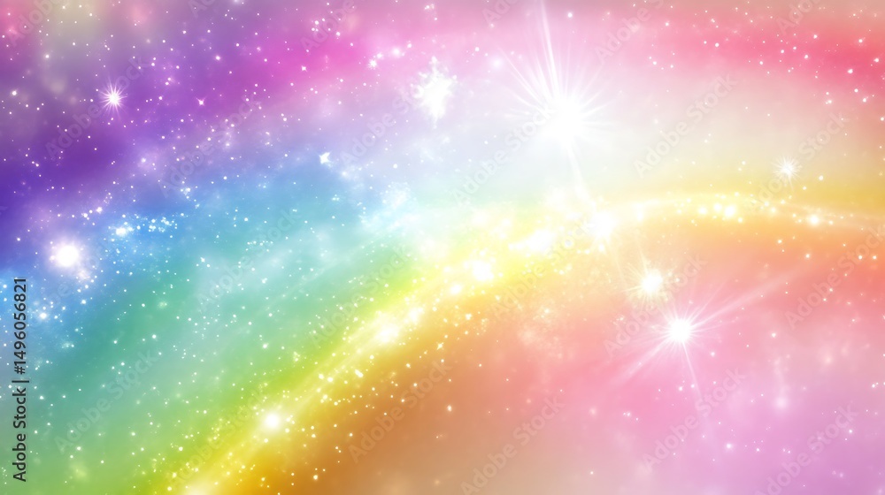 Rainbow Galaxy with Stellar Dust. Rainbow Galaxy with Stellar Dust.