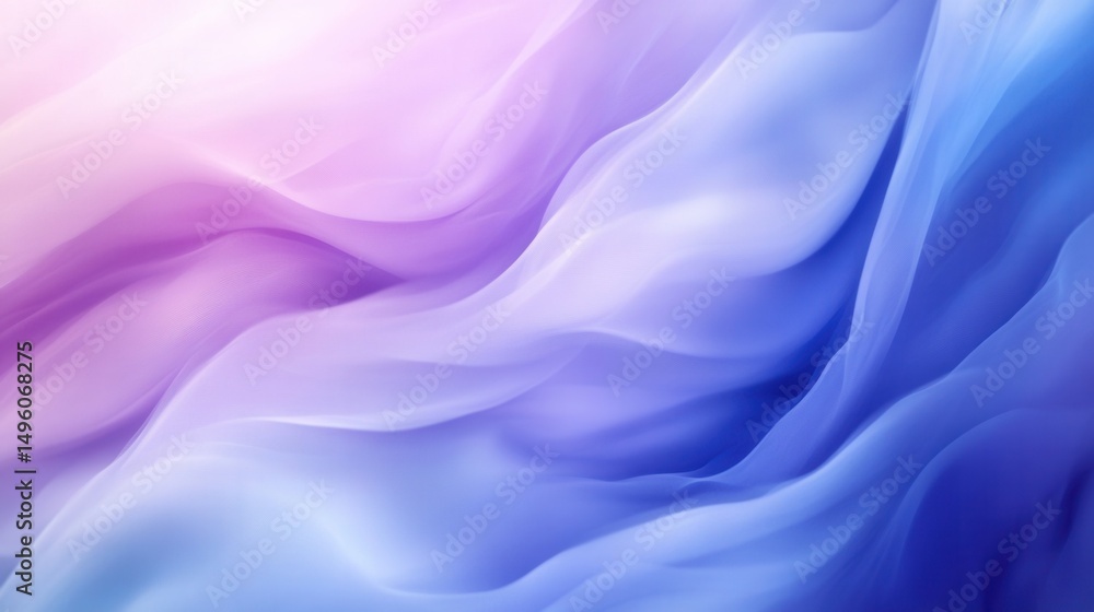 Fototapeta premium Blurred gentle background in violet-blue light matte tones and various shades of very light violet and blue hues, smooth transitions from one shade and color to anothe