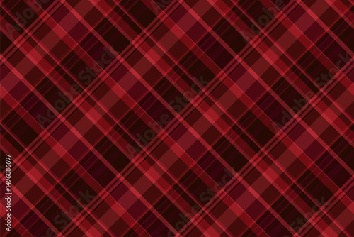 Stylish, seamless pattern featuring diagonal lines in deep red hues. Perfect for backgrounds, textiles, and designs needing a classic yet modern touch. Adaptable and versatile.