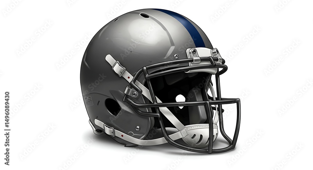 Naklejka premium american football helmet 