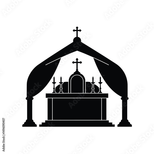 Altar church religious symbol faith christianity god