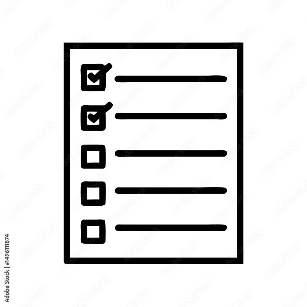 Checklist task list to do list vector icon planning organization management checkmark complete done Checklist task list to do list vector icon planning organization management checkmark complete done