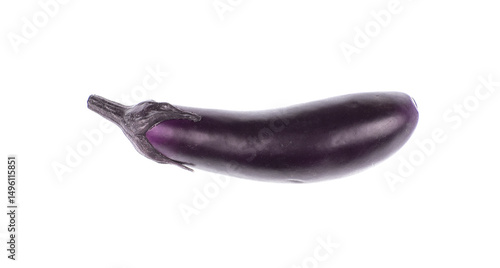 Wallpaper Mural artificial plastic eggplant isolated on white background Torontodigital.ca