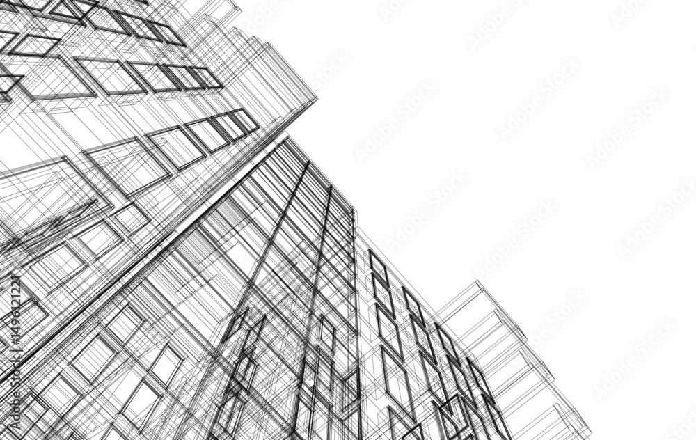 modern office building modern office building