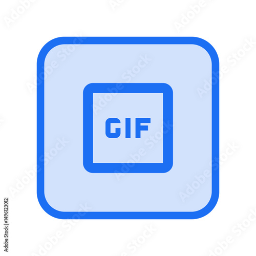 GIF Box Outlined