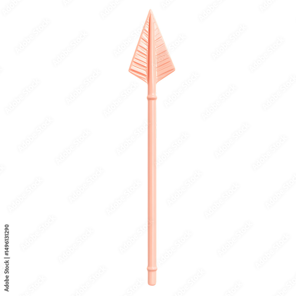 Minimal Arrow with a Simple Uncluttered Form in Pas Isolated on Transparent Background Minimal Arrow with a Simple Uncluttered Form in Pas Isolated on Transparent Background