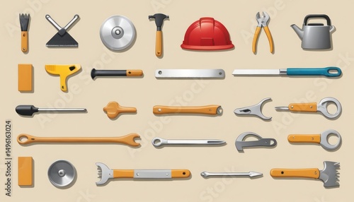 screwdriver and screws