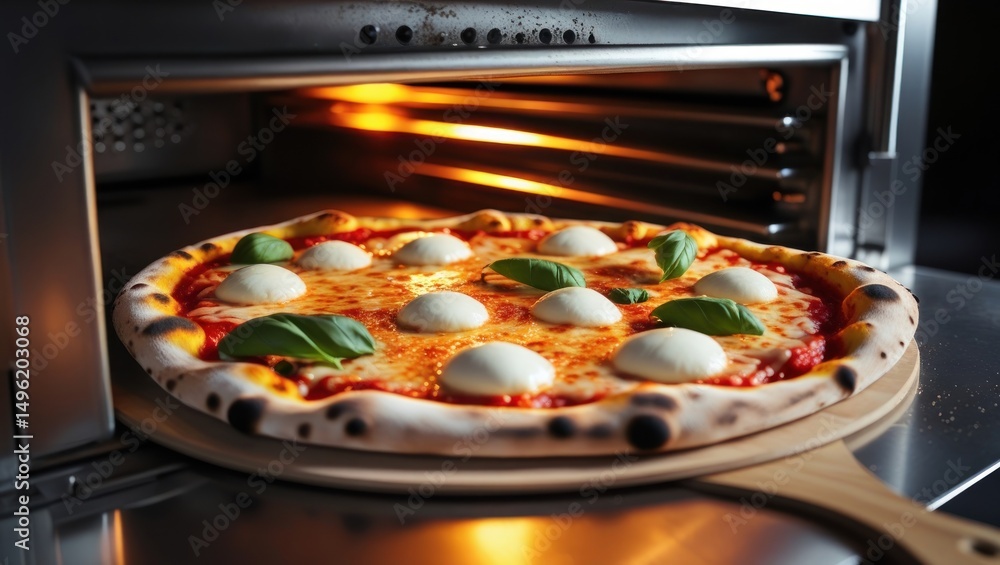 Golden cheese pizza rustic wood peel, Crispy crust oven shot warm lighting, Fresh basil tomato melted mozzarella photography
Golden cheese pizza rustic wood peel, Crispy crust oven shot warm lighting, Fresh basil tomato melted mozzarella photography