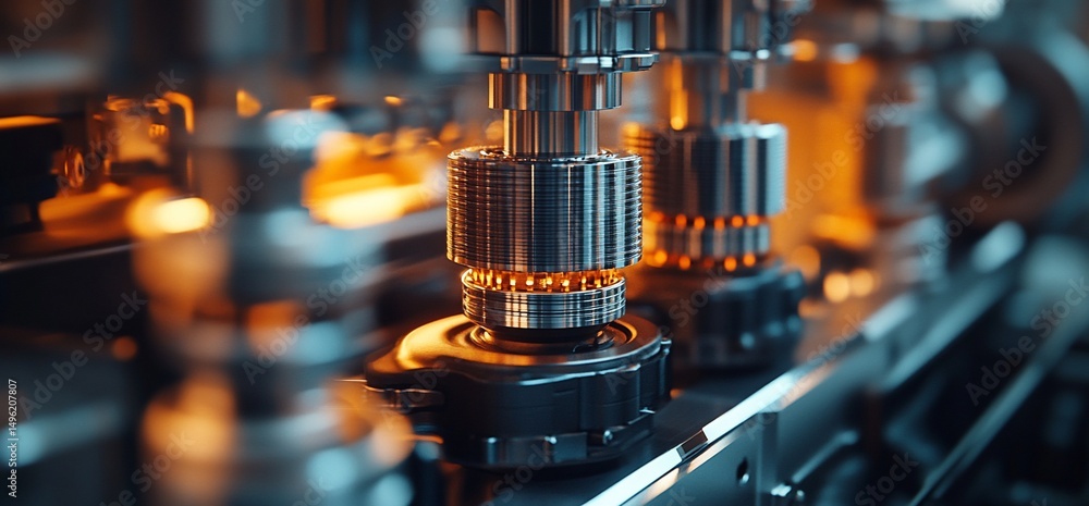 Industrial machinery components manufacturing process Industrial machinery components manufacturing process