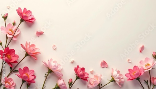 Subtle floral motif delicately arranged across a neutral background , delicate, floral design, classic