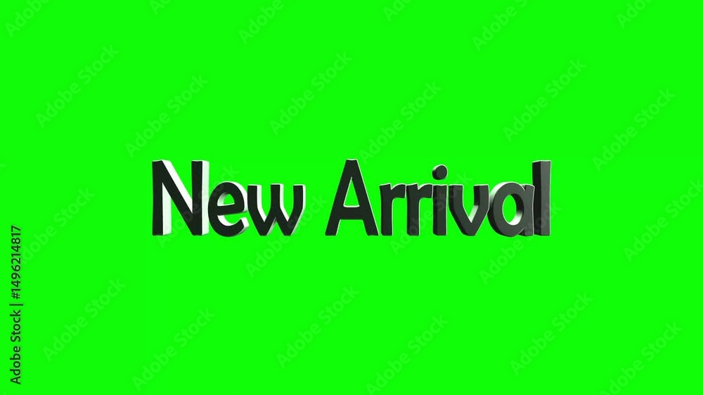 Animated 3D Text Saying Animated 3D Text Saying