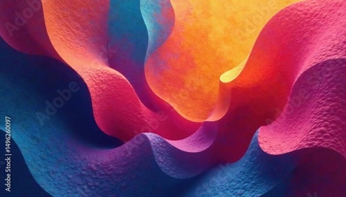 Geometric abstract shapes, endlessly repeating , bright, modern