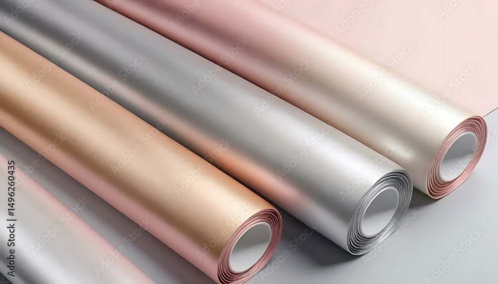 Fototapeta premium Swirling layers in teal, dark red, and black create a dynamic abstract pattern and visual depth.