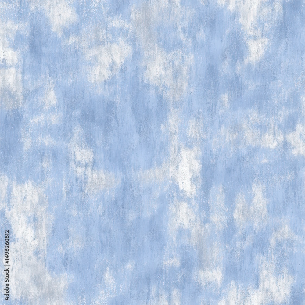 Obraz premium Textura Abstrata em Tons de Azul e Branco