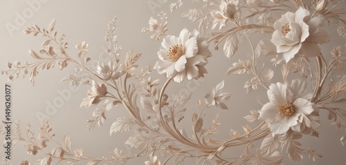 Delicate floral patterns, curved lines & intricate details,  paisley,  vintage