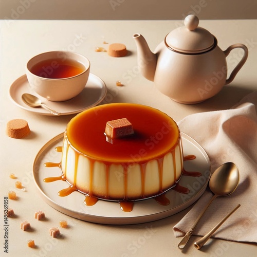 Flan napolitano