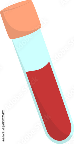 World blood donor illustration. Vector isolated.
