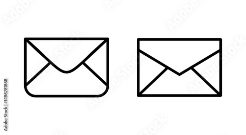 Mail icon vector. email sign and symbol. E-mail icon. Envelope icon